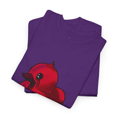 Red Suede Duck Sawse Tee Heavy Cotton