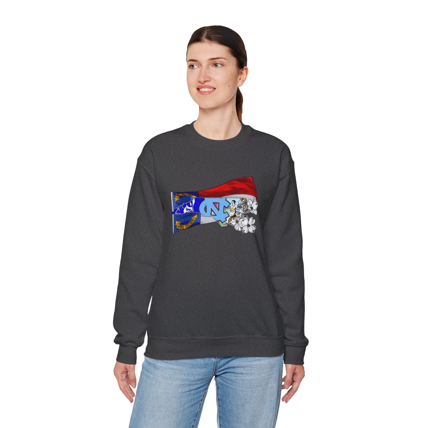 Unisex Heavy Blend™ North Carolina Crewneck Sweatshirt