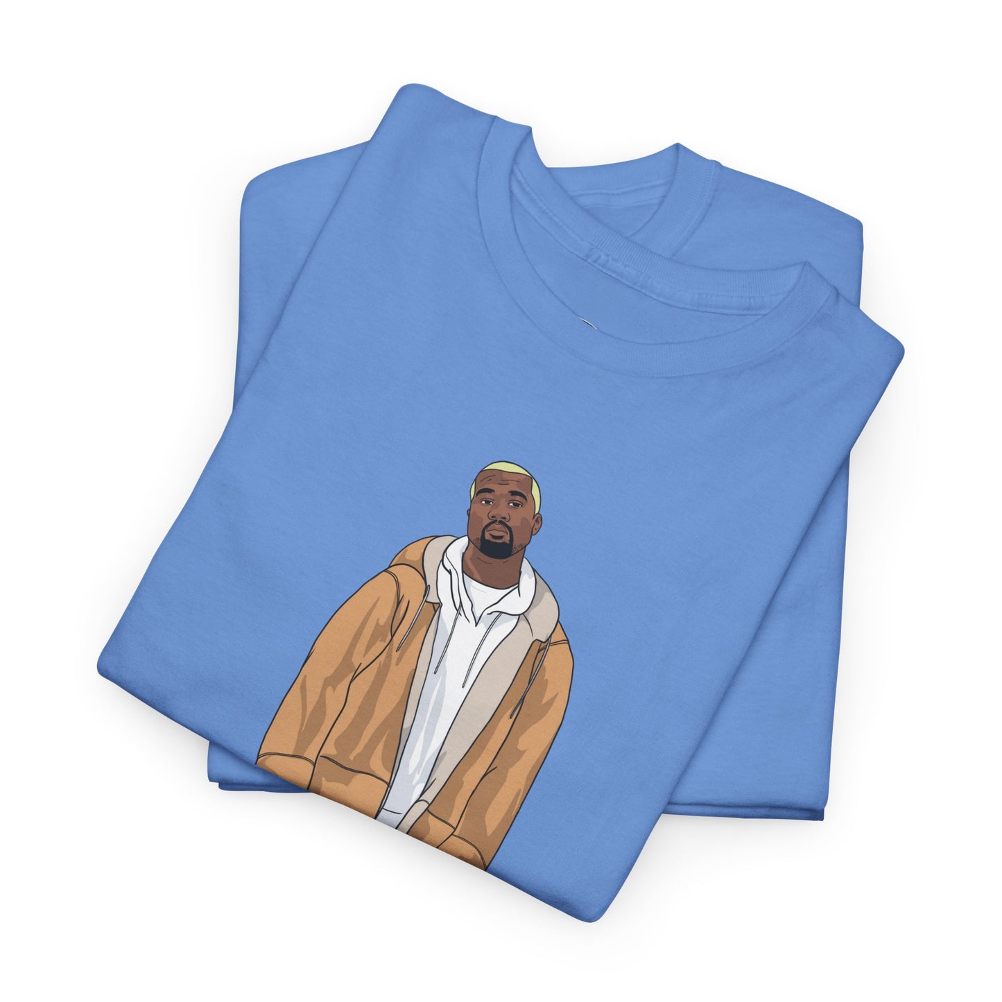 Blonde Ye 450 Cloud Black Tee Heavy Cotton