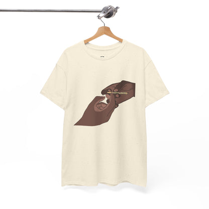 “Bros Get High” 100% Cotton Pass Dat Doobie Tee
