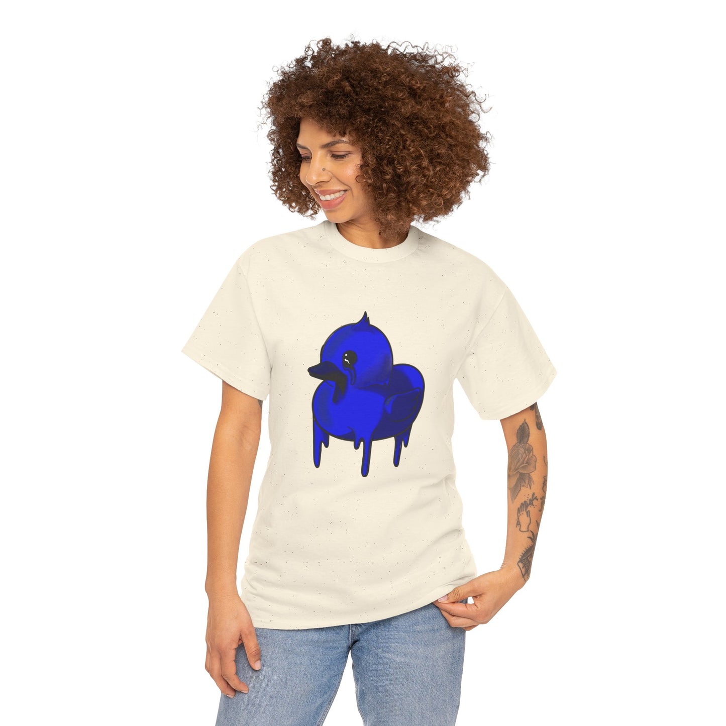 Blue Suede Duck Sawse Tee Heavy Cotton
