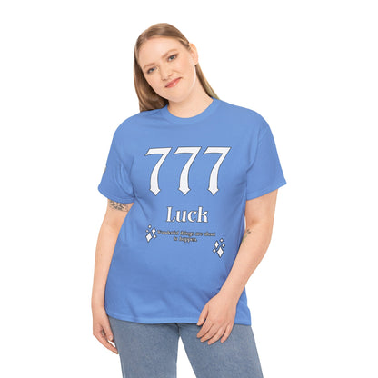 777 Luck T-Shirt Angel Numbers