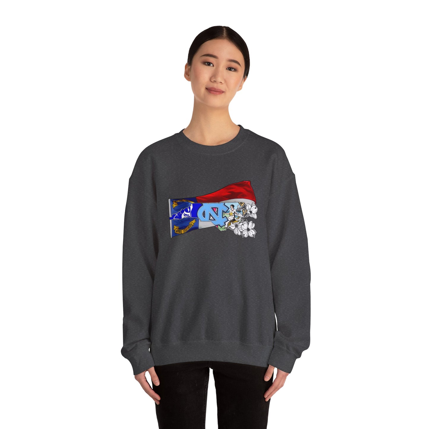 Unisex Heavy Blend™ North Carolina Crewneck Sweatshirt