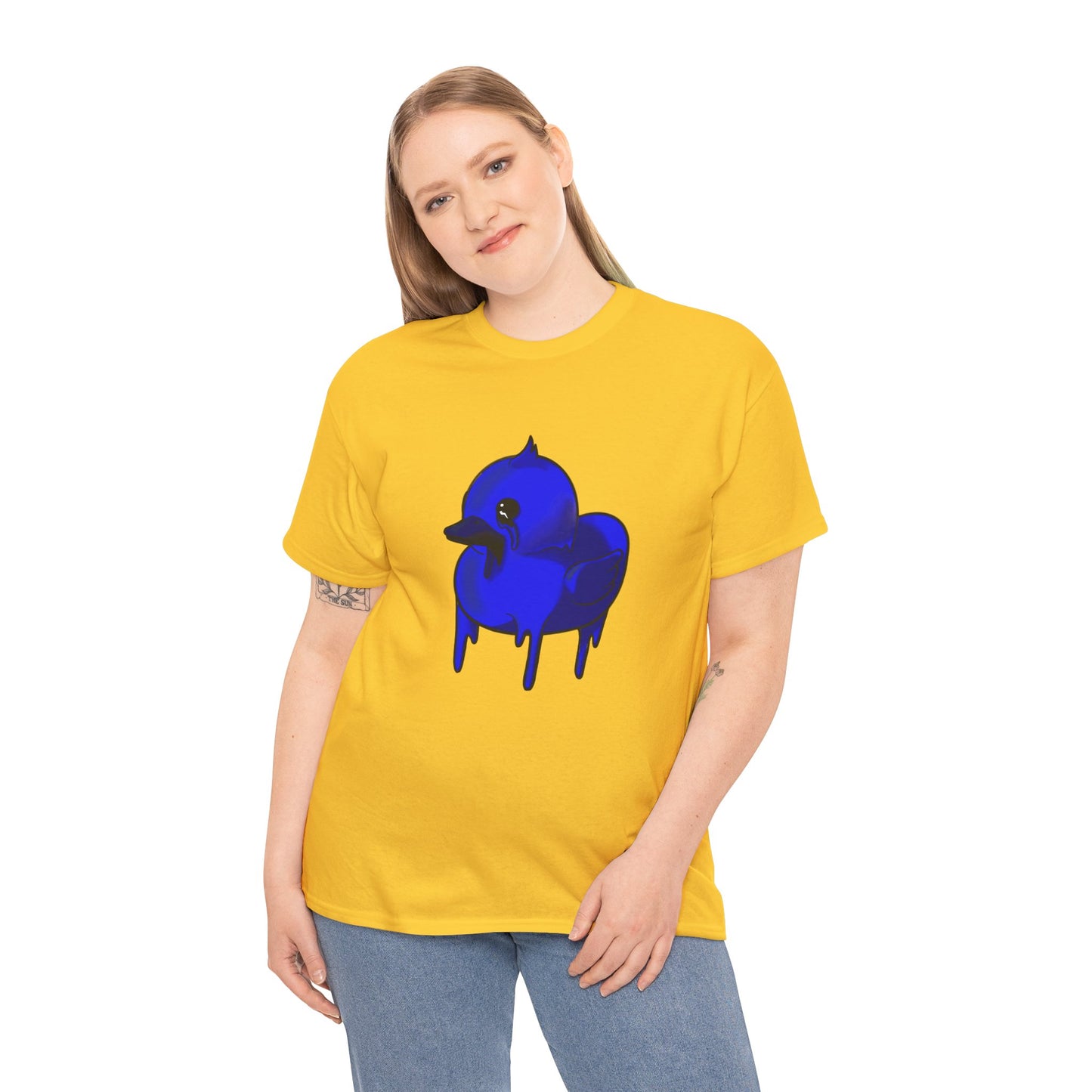 Blue Suede Duck Sawse Tee Heavy Cotton