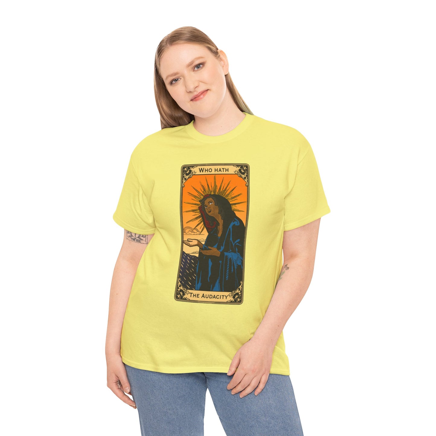 The Audacity Tarot Card 100% Cotton Tee
