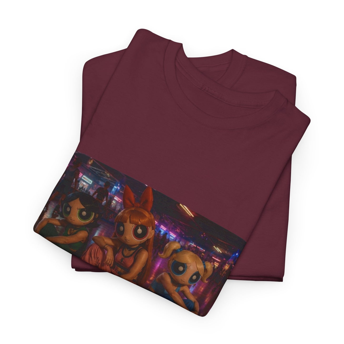 Powerpuff Girls x 'ATL' T-Shirt — Retro Cartoon Atlanta Tee