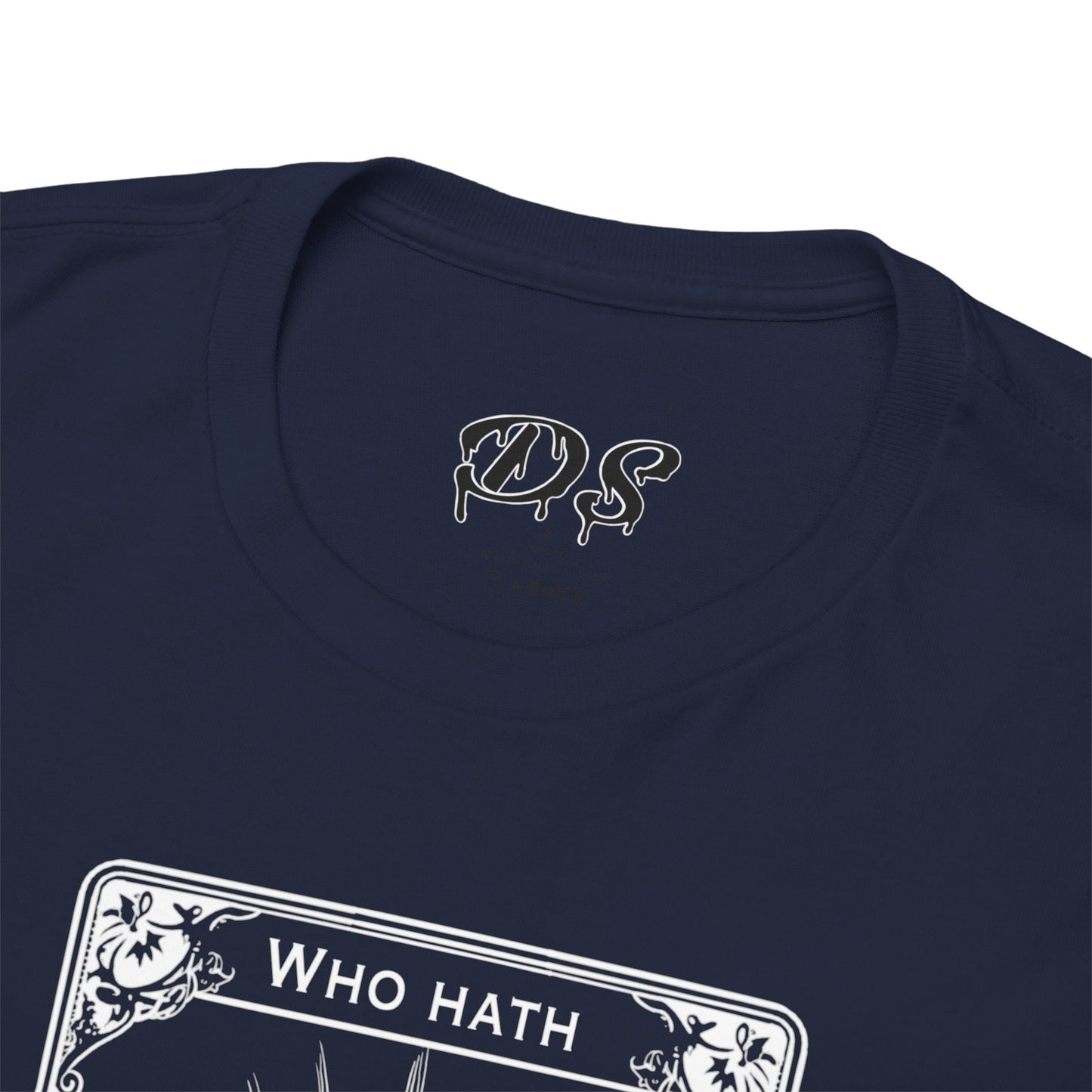The Audacity Tarot Card 100% Cotton Tee x WHT