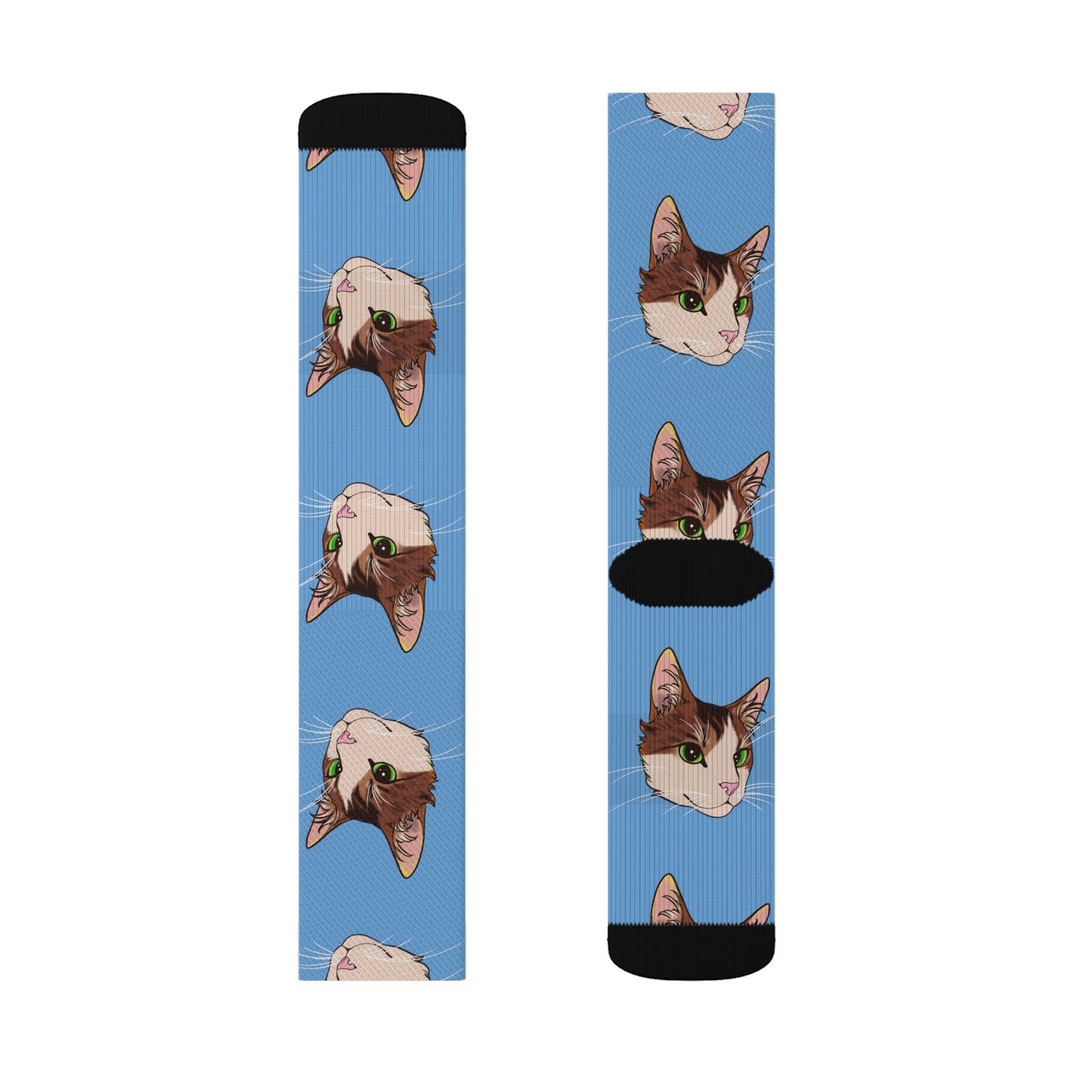 Kitty Cat  Sublimation Socks