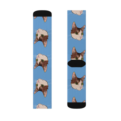 Kitty Cat  Sublimation Socks