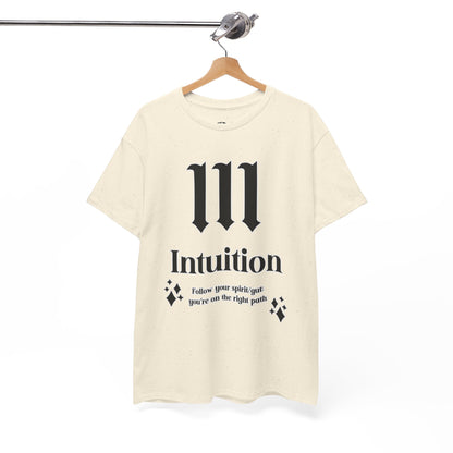 111 Intuition T-Shirt Angel Numbers x BLK