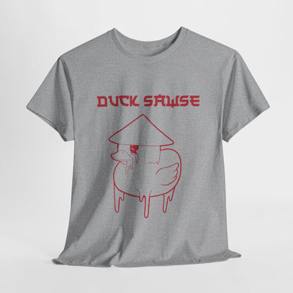 Duck Sawse Chinese Take-Out Logo 100% Cotton Tee