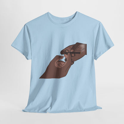 “Bros Get High” 100% Cotton Pass Dat Blunt Tee