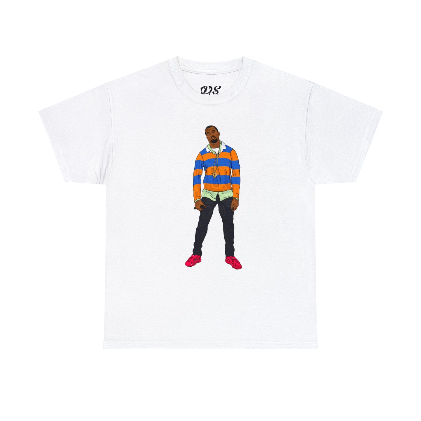 Ye College Dropout Unisex Heavy Cotton Foam Runner Vermilion Tee
