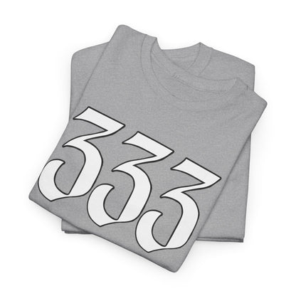 333 Support T-Shirt Angel Numbers x WHT