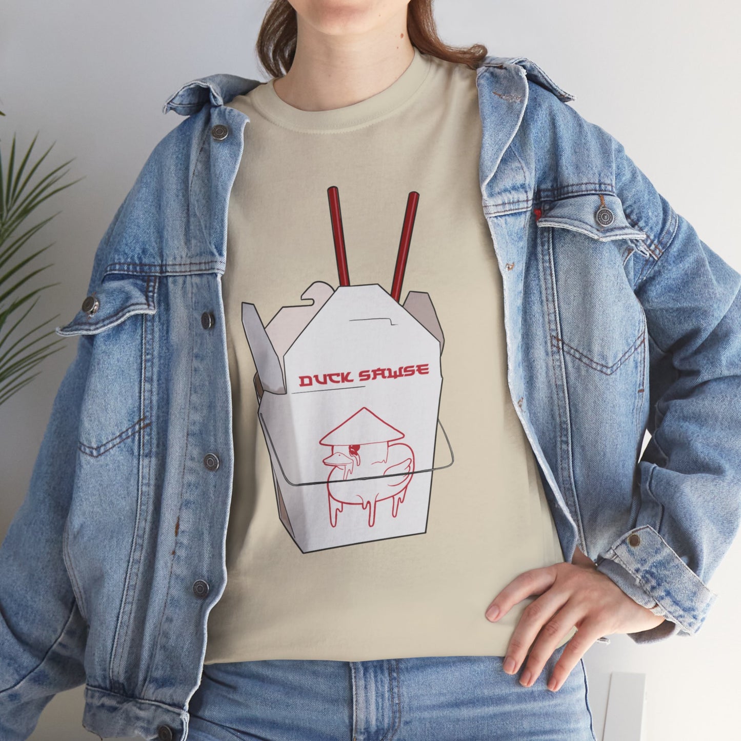 Duck Sawse Take-Out 100% Cotton Tee