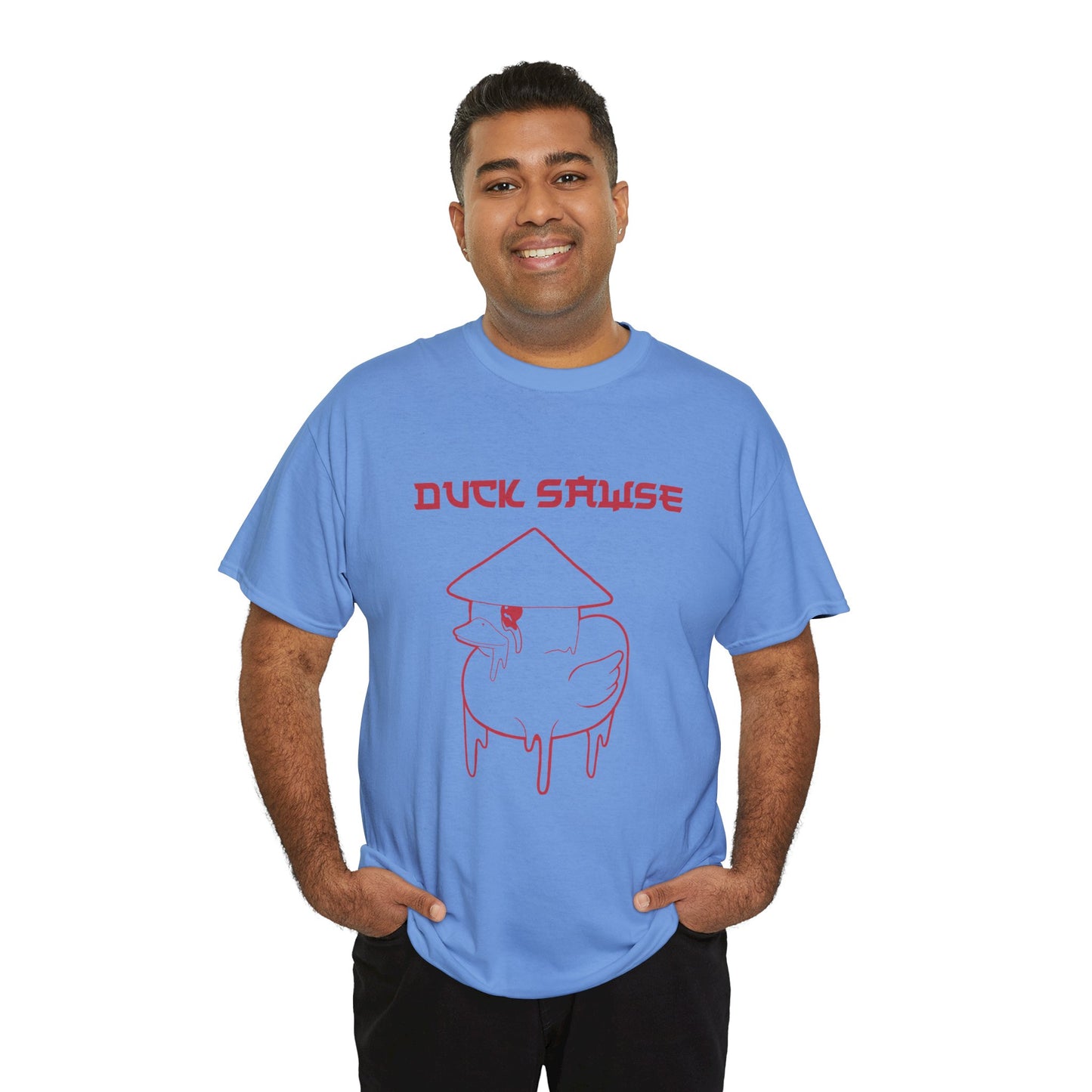 Duck Sawse Chinese Take-Out Logo 100% Cotton Tee