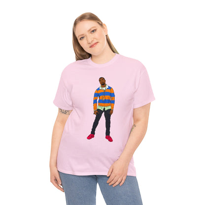 Ye College Dropout Unisex Heavy Cotton Foam Runner Vermilion Tee