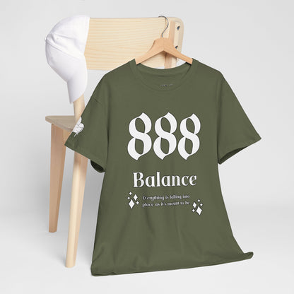 888 Balance T-Shirt Angel Numbers