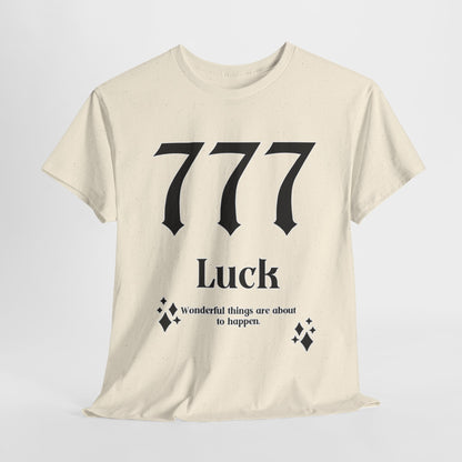 777 Luck T-Shirt Angel Numbers