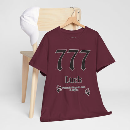 777 Luck T-Shirt Angel Numbers