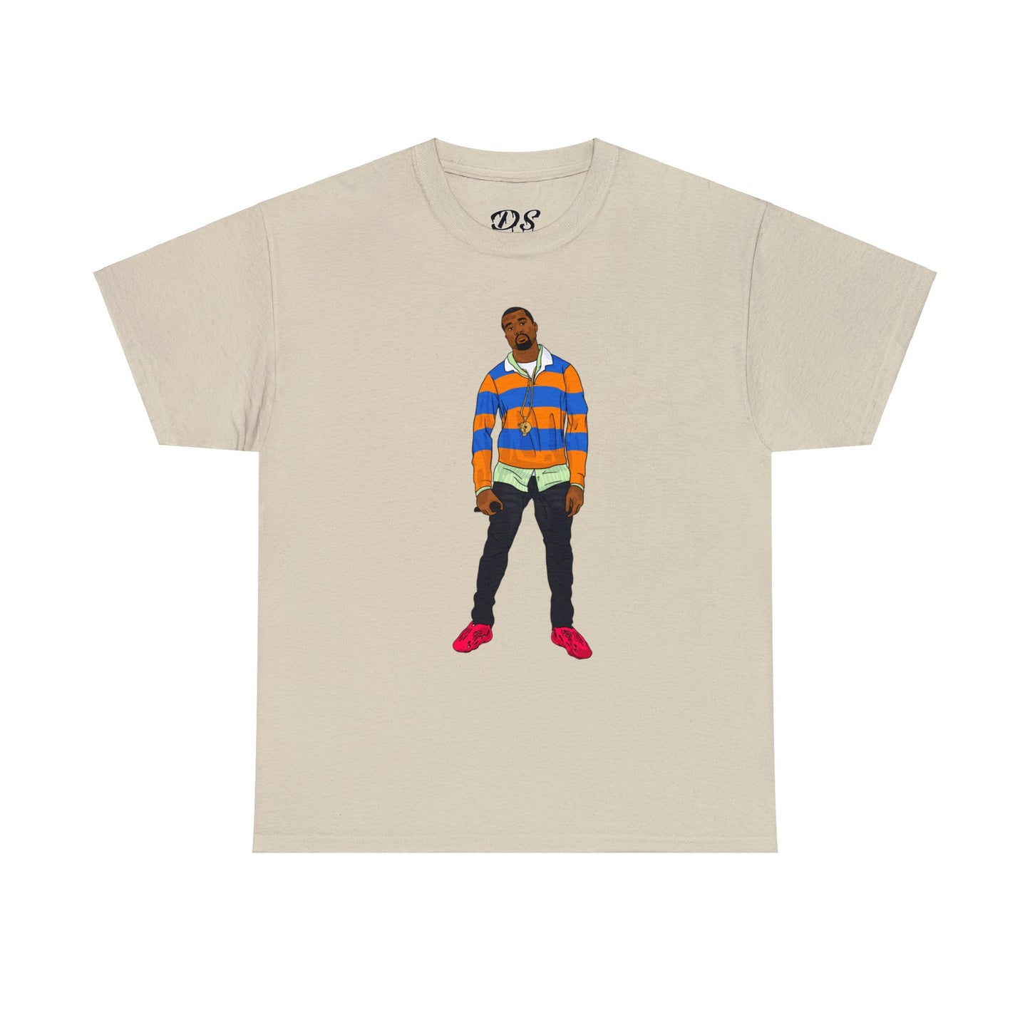 Ye College Dropout Unisex Heavy Cotton Foam Runner Vermilion Tee