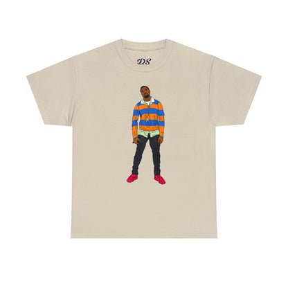 Ye College Dropout Unisex Heavy Cotton Foam Runner Vermilion Tee