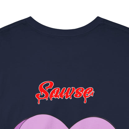 Conversation Heart Duck Sawse Logo Tee Heavy Cotton 03