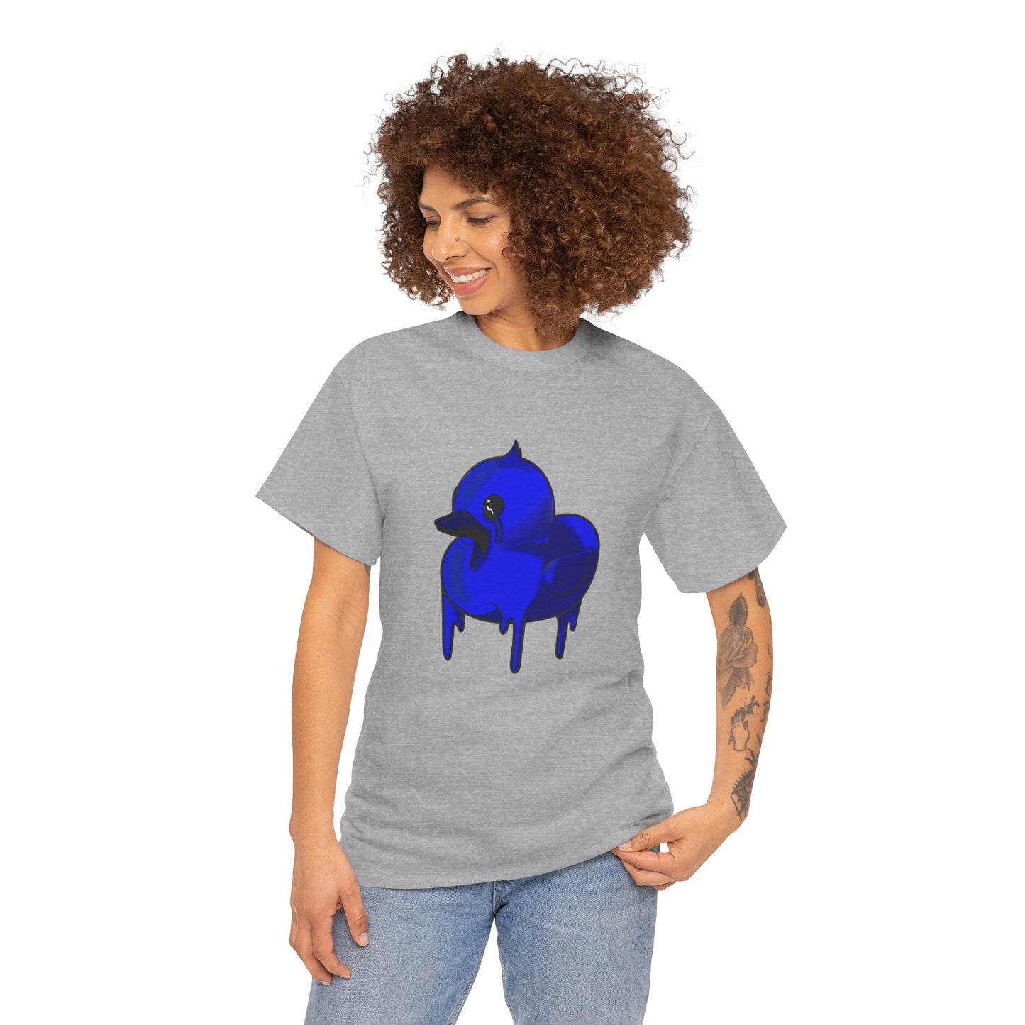 Blue Suede Duck Sawse Tee Heavy Cotton