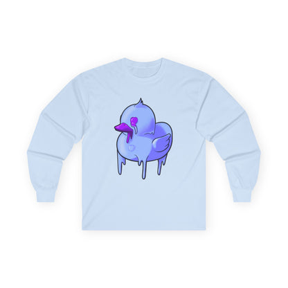 Valentines Blue Sawse Ultra Cotton Long Sleeve Tee