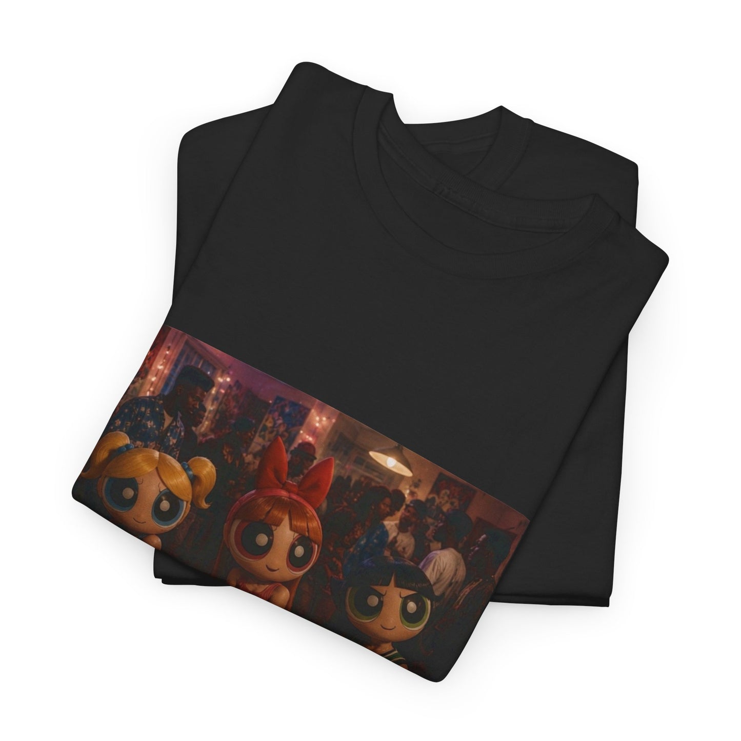 Powerpuff Girls x 'House Party' T-Shirt — Retro Cartoon Graphic Tee