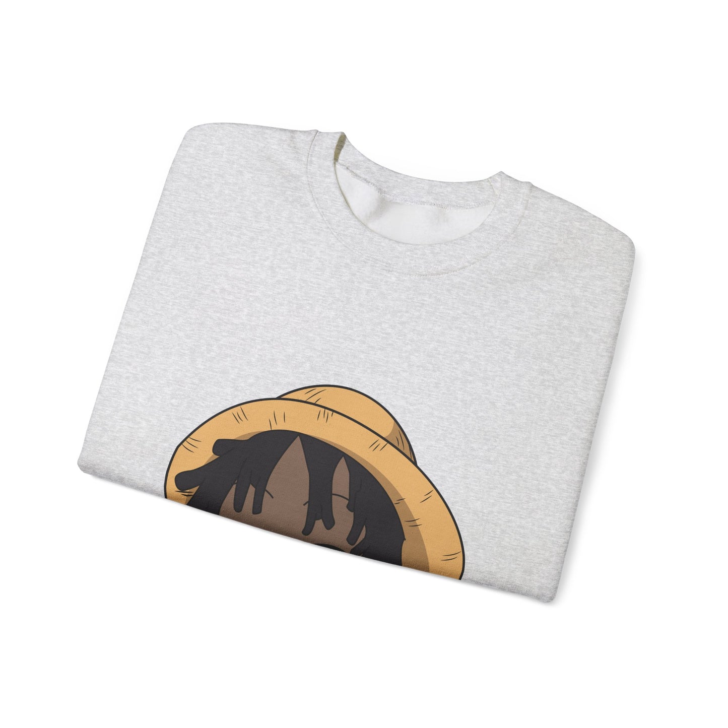 Black Luffy Crewneck Sweatshirt Heavy Blend™