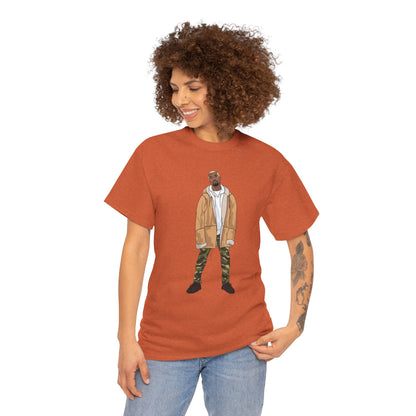 Blonde Ye 450 Cloud Black Tee Heavy Cotton