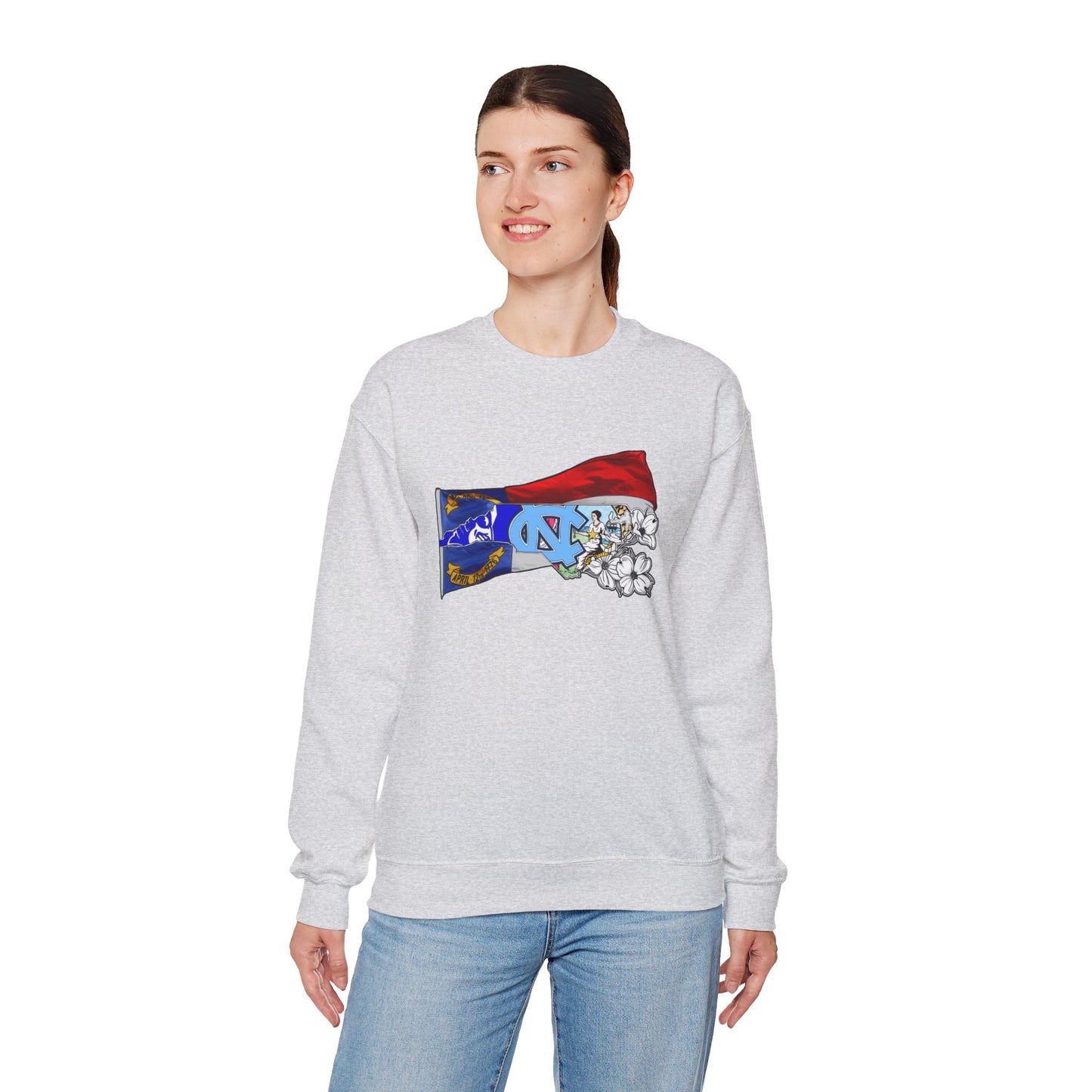 Unisex Heavy Blend™ North Carolina Crewneck Sweatshirt