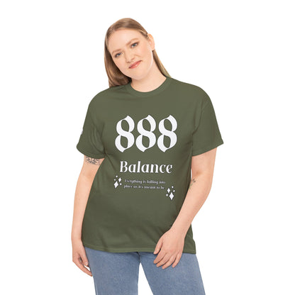 888 Balance T-Shirt Angel Numbers