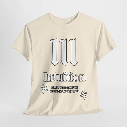 111 Intuition T-Shirt Angel Numbers