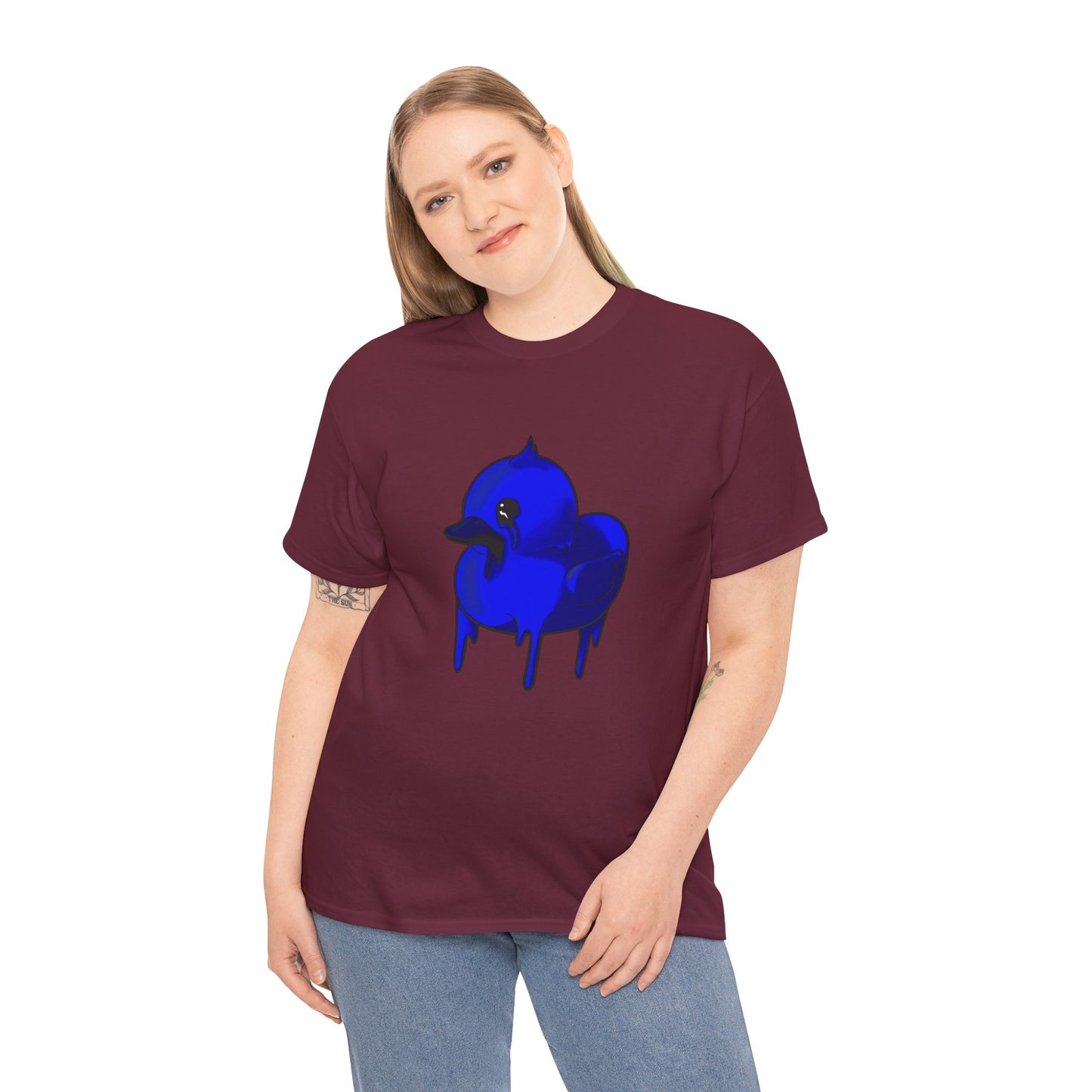 Blue Suede Duck Sawse Tee Heavy Cotton