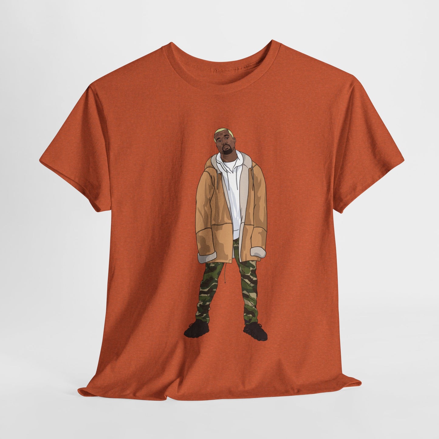 Blonde Ye 450 Cloud Black Tee Heavy Cotton
