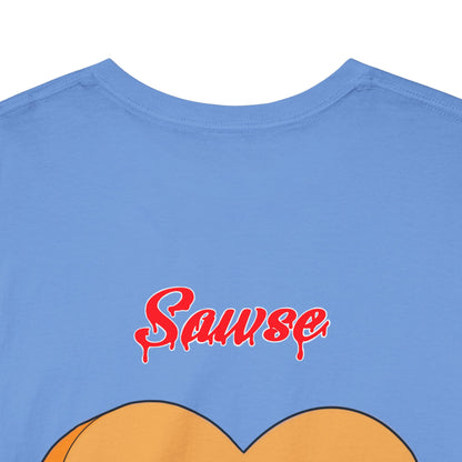 Conversation Heart Duck Sawse Logo Tee Heavy Cotton 01