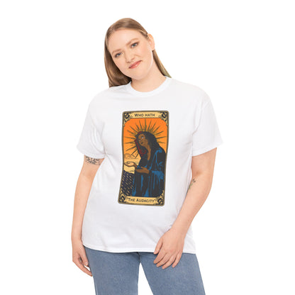 The Audacity Tarot Card 100% Cotton Tee