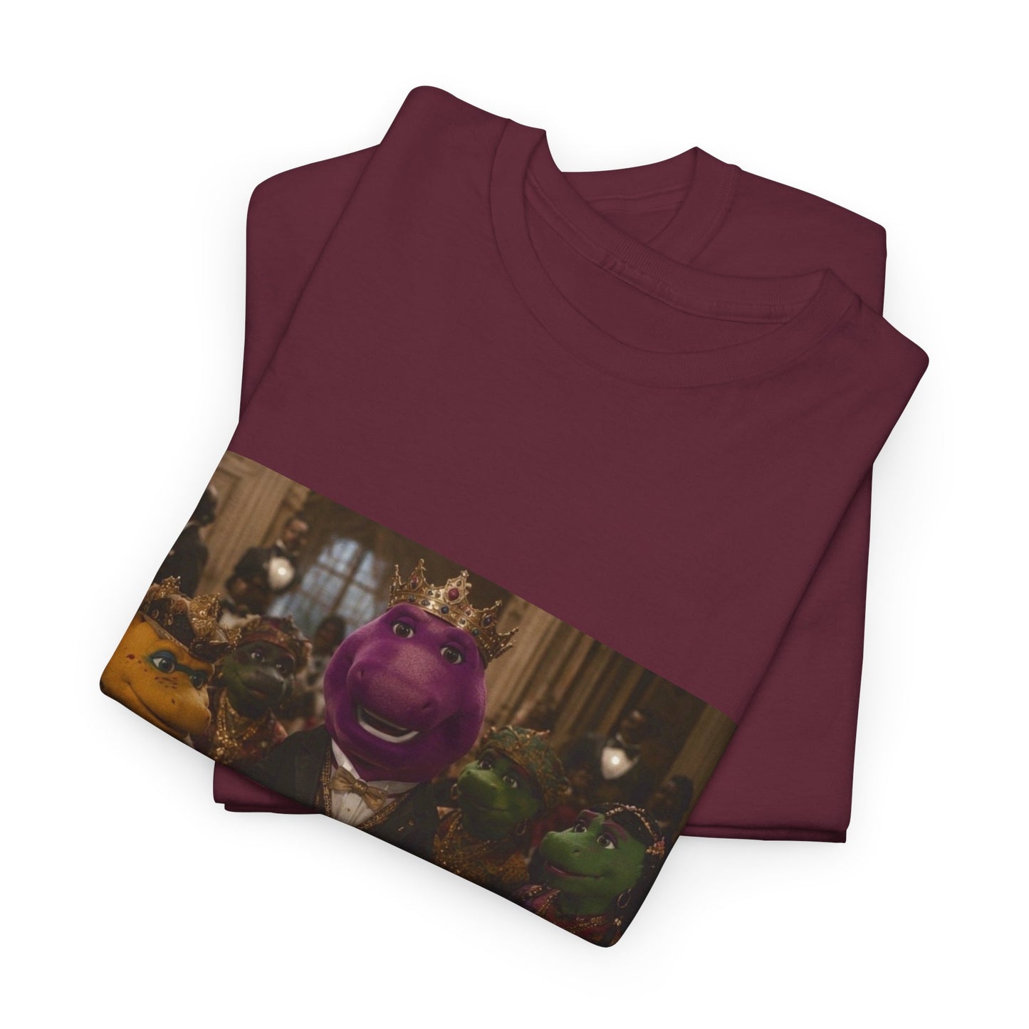 Barney and Friends x Coming to America Print