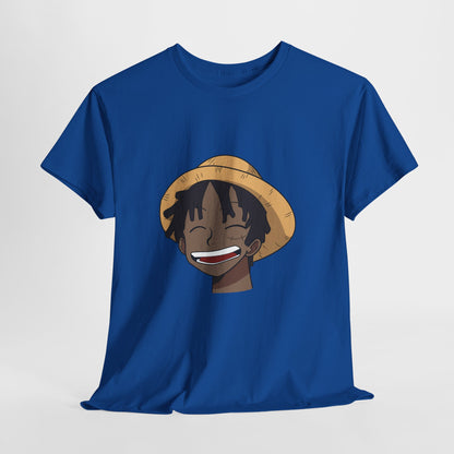 Black Luffy Card 100% Cotton Tee