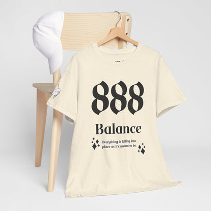 888 Balance T-Shirt Angel Numbers