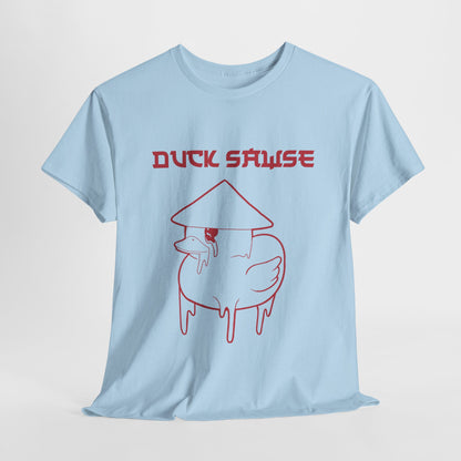 Duck Sawse Chinese Take-Out Logo 100% Cotton Tee