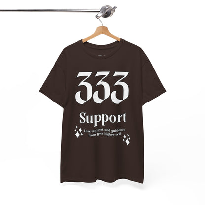 333 Support T-Shirt Angel Numbers x WHT