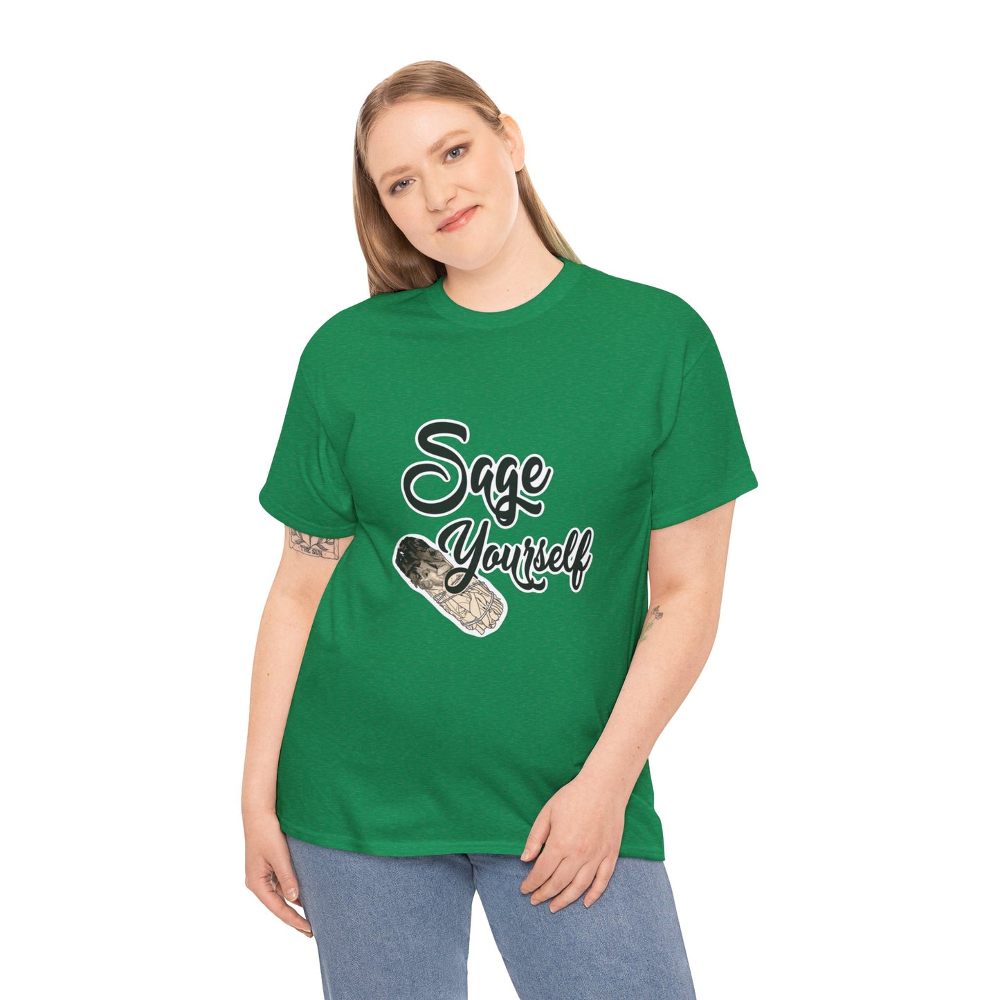 Sage Yourself Unisex 100% Cotton Tee