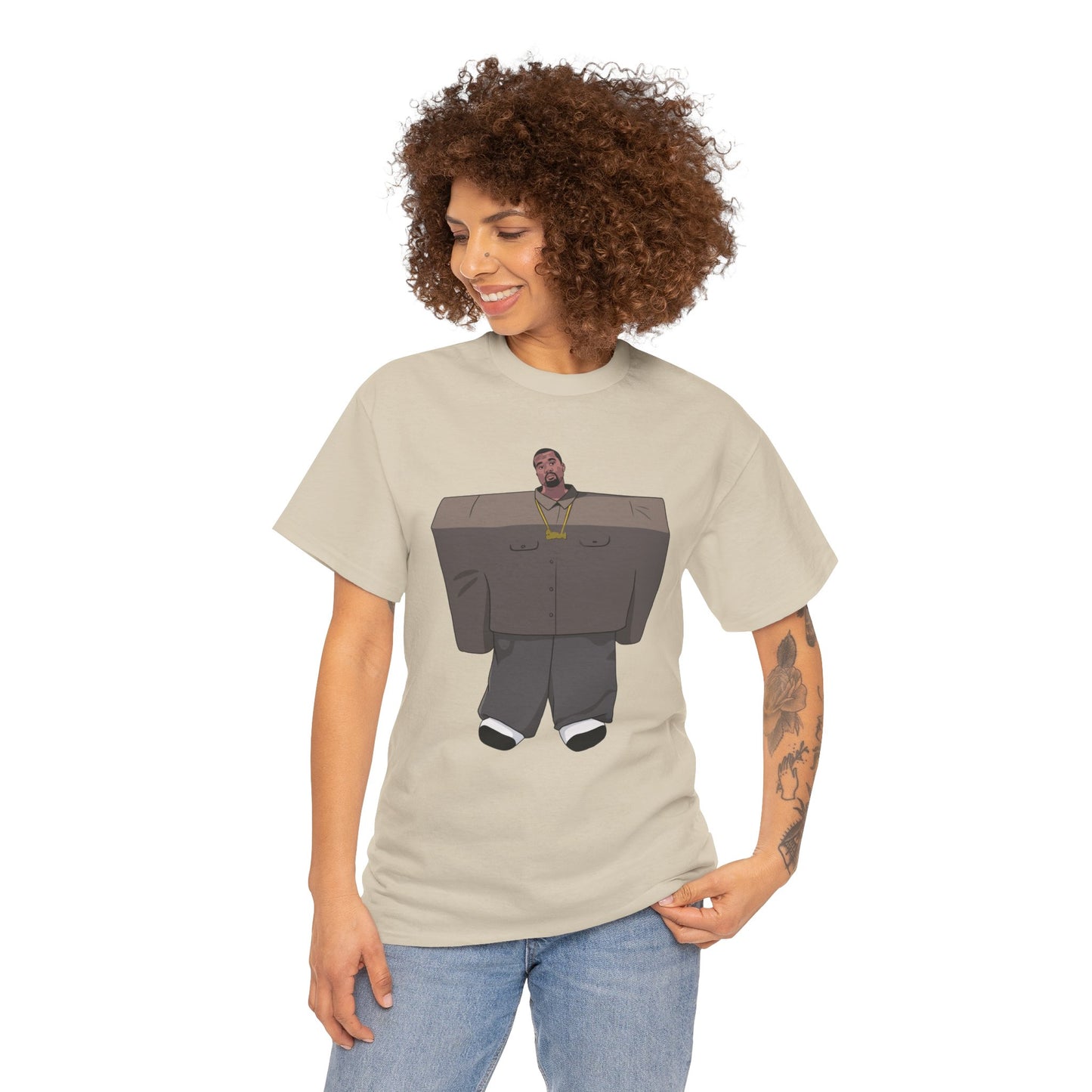 Ye FingHoe-No Shoes Tee Heavy Cotton