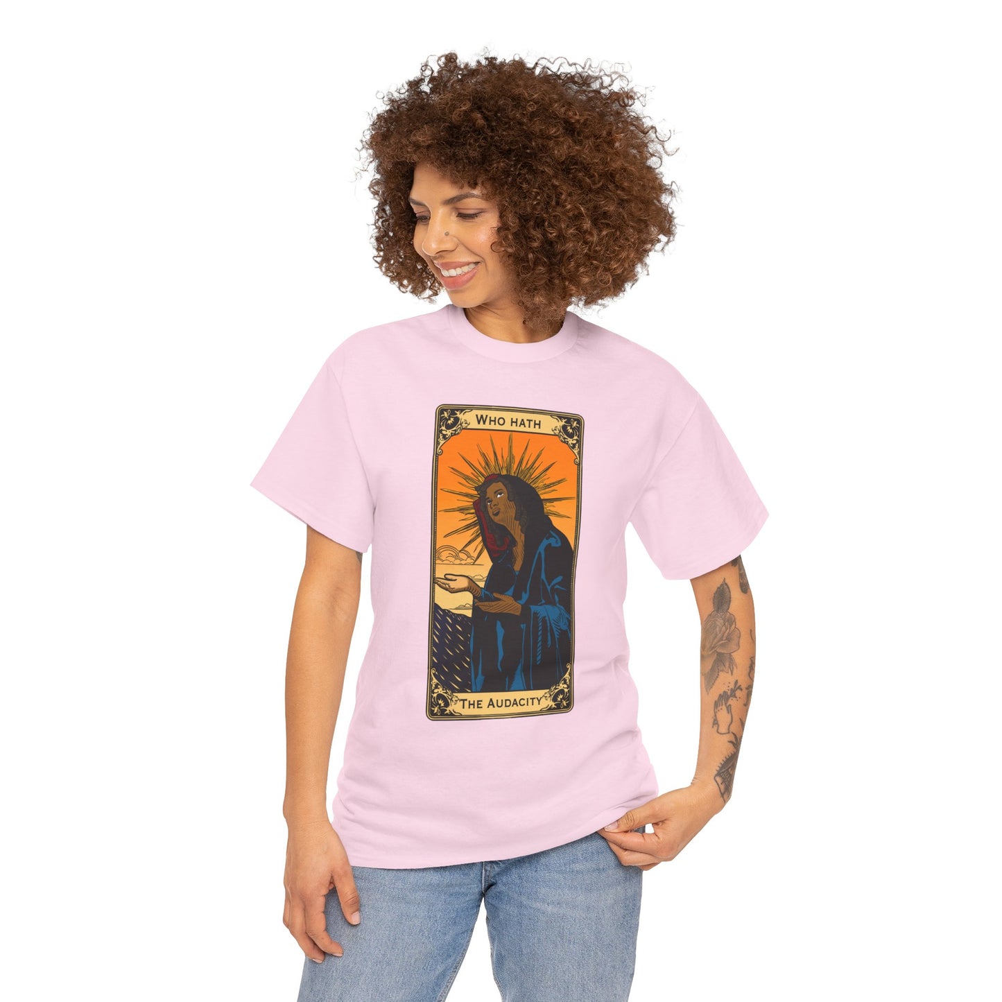 The Audacity Tarot Card 100% Cotton Tee