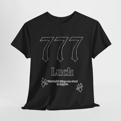 777 Luck T-Shirt Angel Numbers