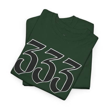 333 Support T-Shirt Angel Numbers x BLK