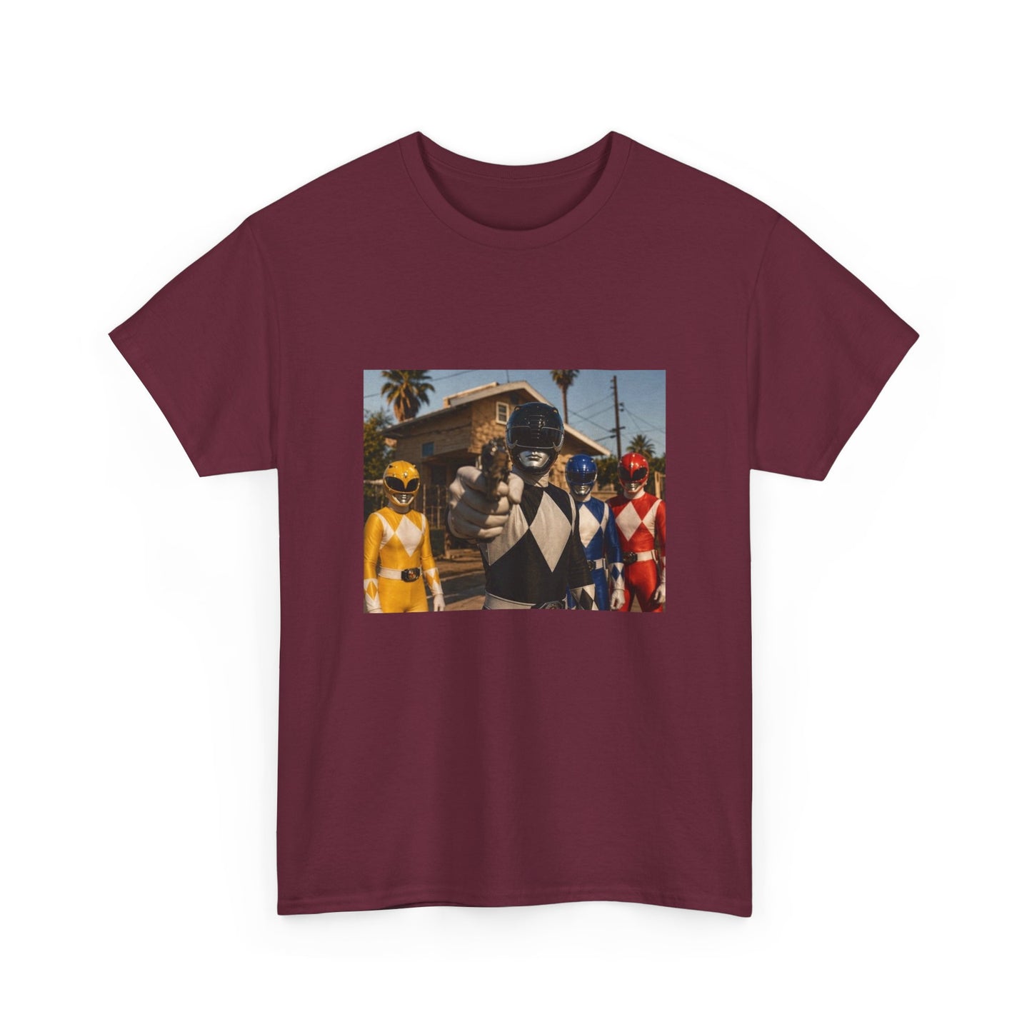Power Rangers x 'Don't Be A Menace' T-Shirt